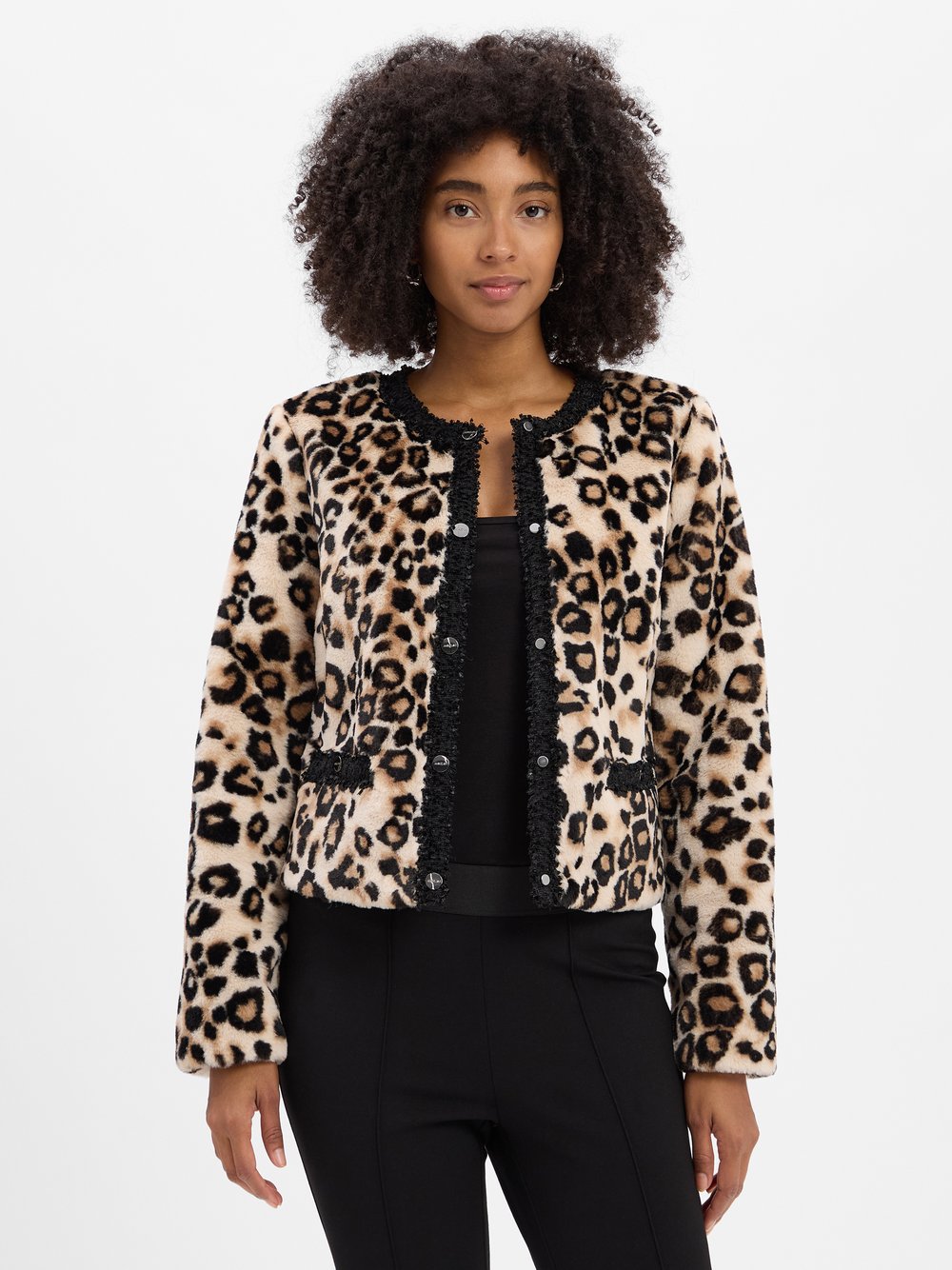 Marie Lund Blazer Damen mehrfarbig kariert, M