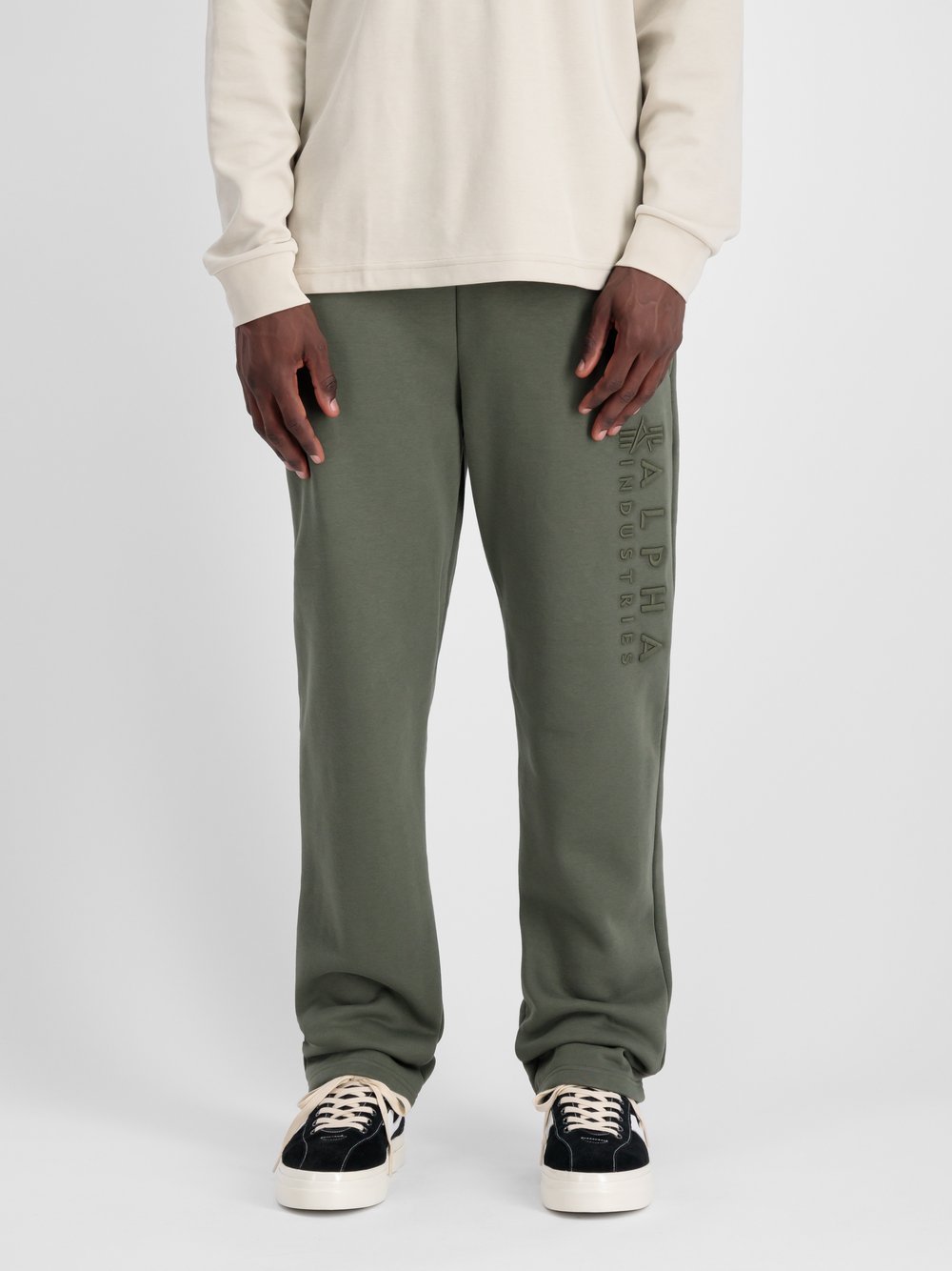 Alpha Industries Jogginghose Herren grün, L