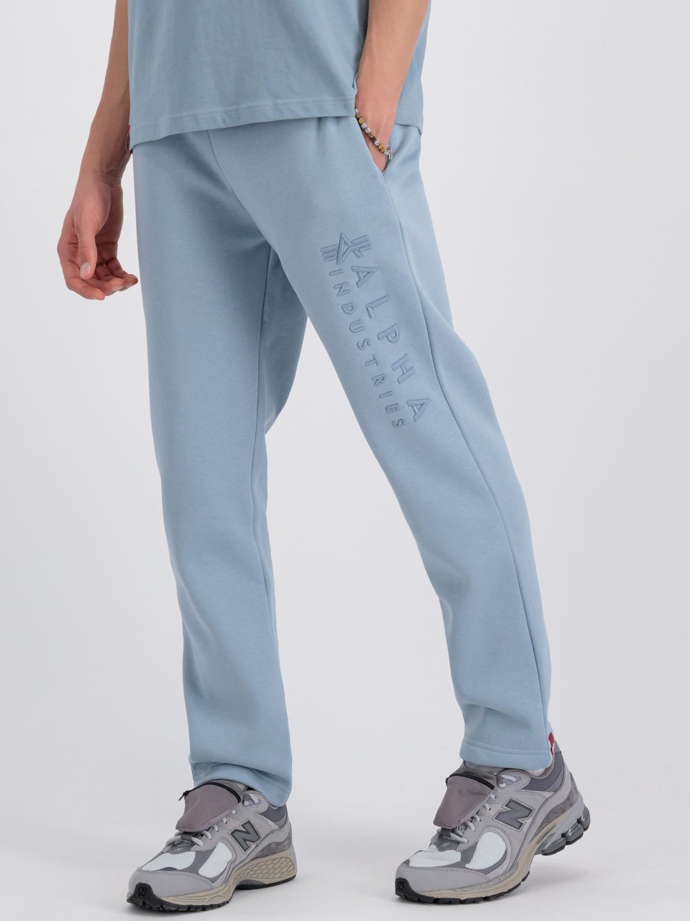 Thumbnail - Alpha Industries Jogginghose Herren Baumwolle blau, L