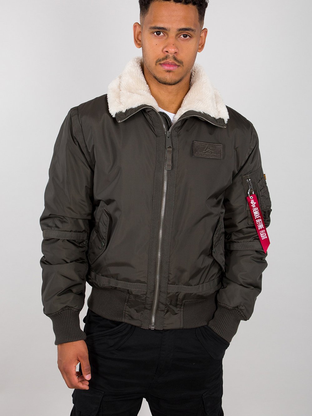 Alpha Industries Bomberjacke Herren grün, L