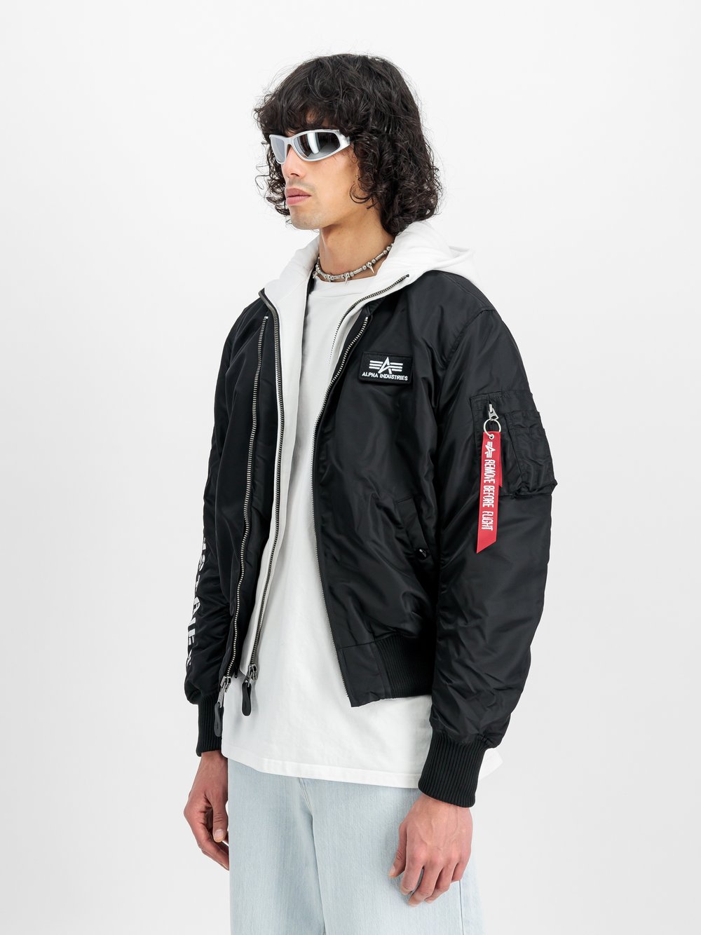 Thumbnail - Alpha Industries Bomberjacke Herren schwarz, M