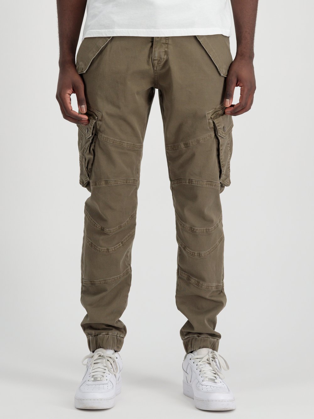 Alpha Industries Hose Herren Baumwolle beige, 28