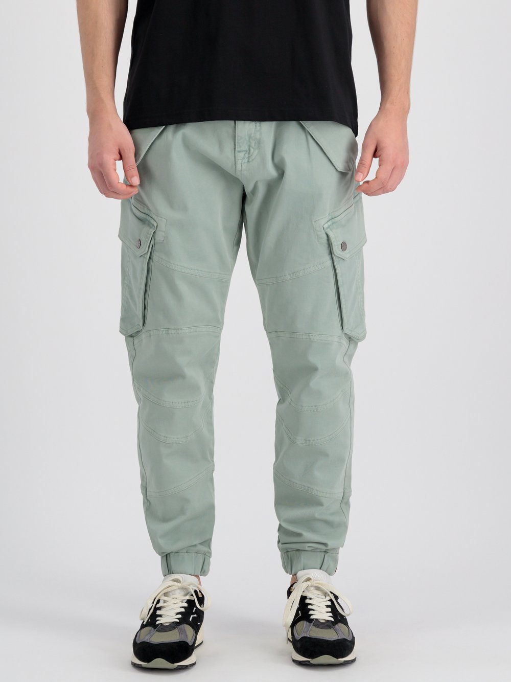 Alpha Industries Hose Herren Baumwolle grün, 30