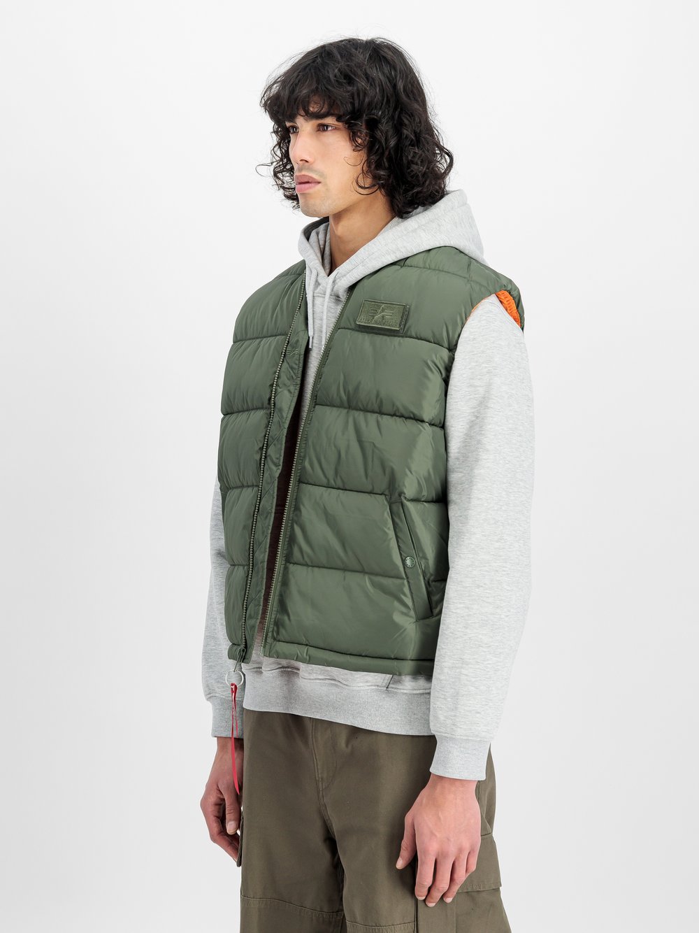 Alpha Industries Weste Herren grün, L