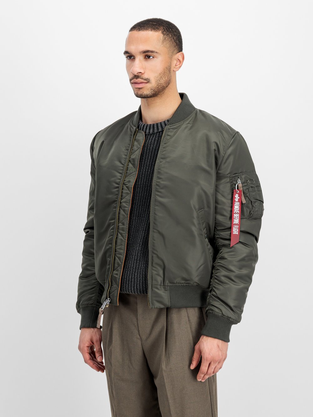 Thumbnail - Alpha Industries Bomberjacke Herren Polyamid mehrfarbig, S