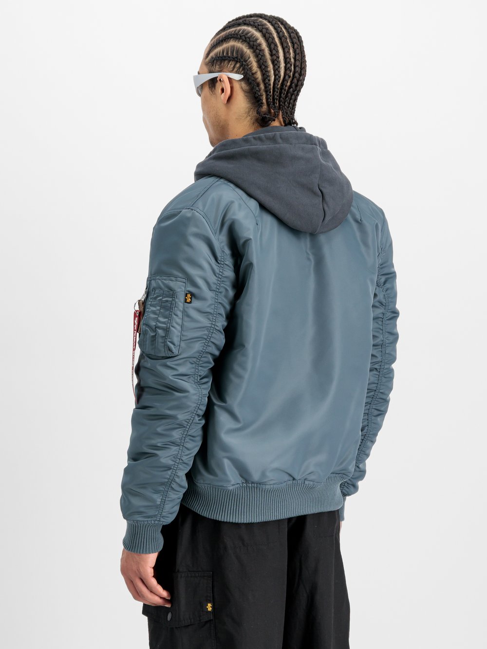 Alpha Industries Bomberjacke Herren Polyamid mehrfarbig, XXL