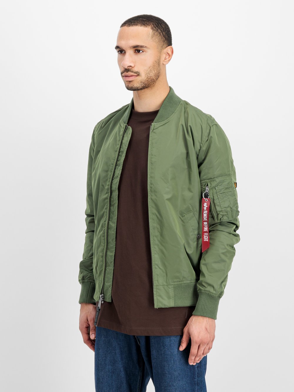 Alpha Industries Bomberjacke Herren grün, XXXXL