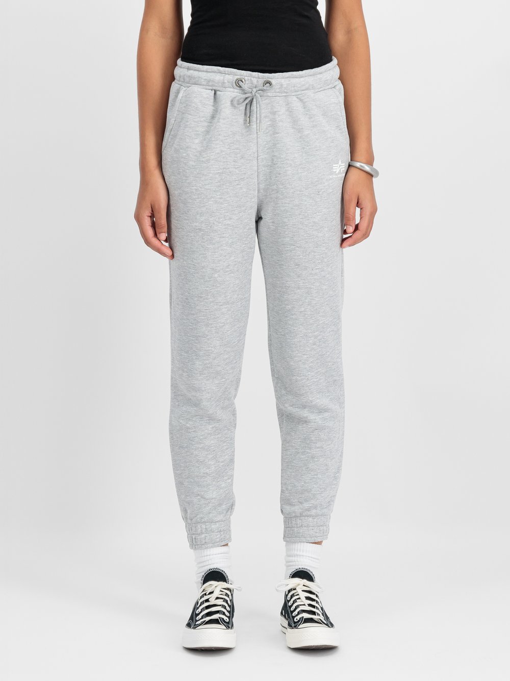 Alpha Industries Jogginghose Damen grau, L