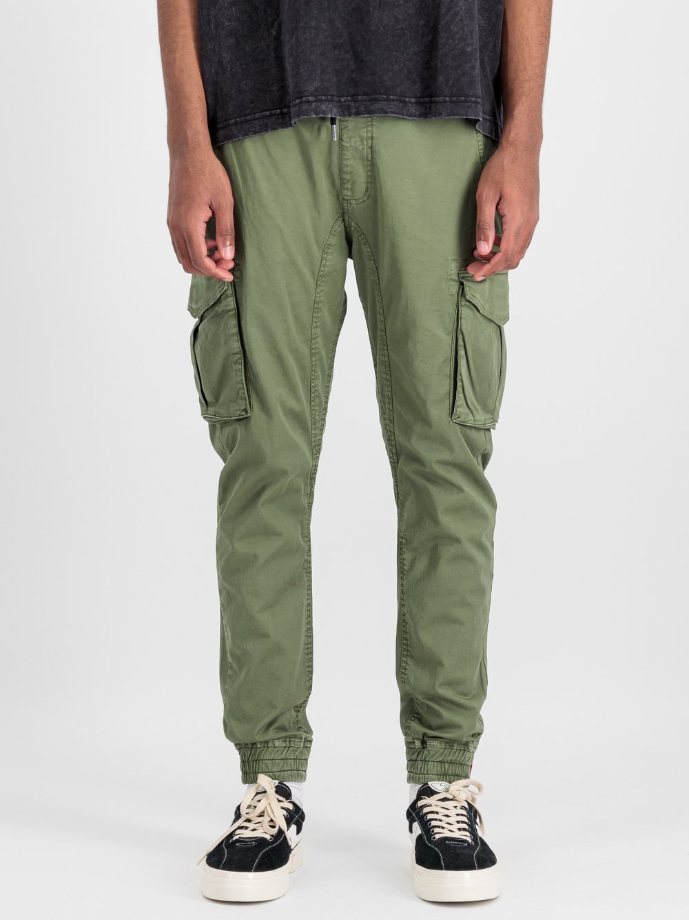 Thumbnail - Alpha Industries Hose Herren Baumwolle grau, XXL