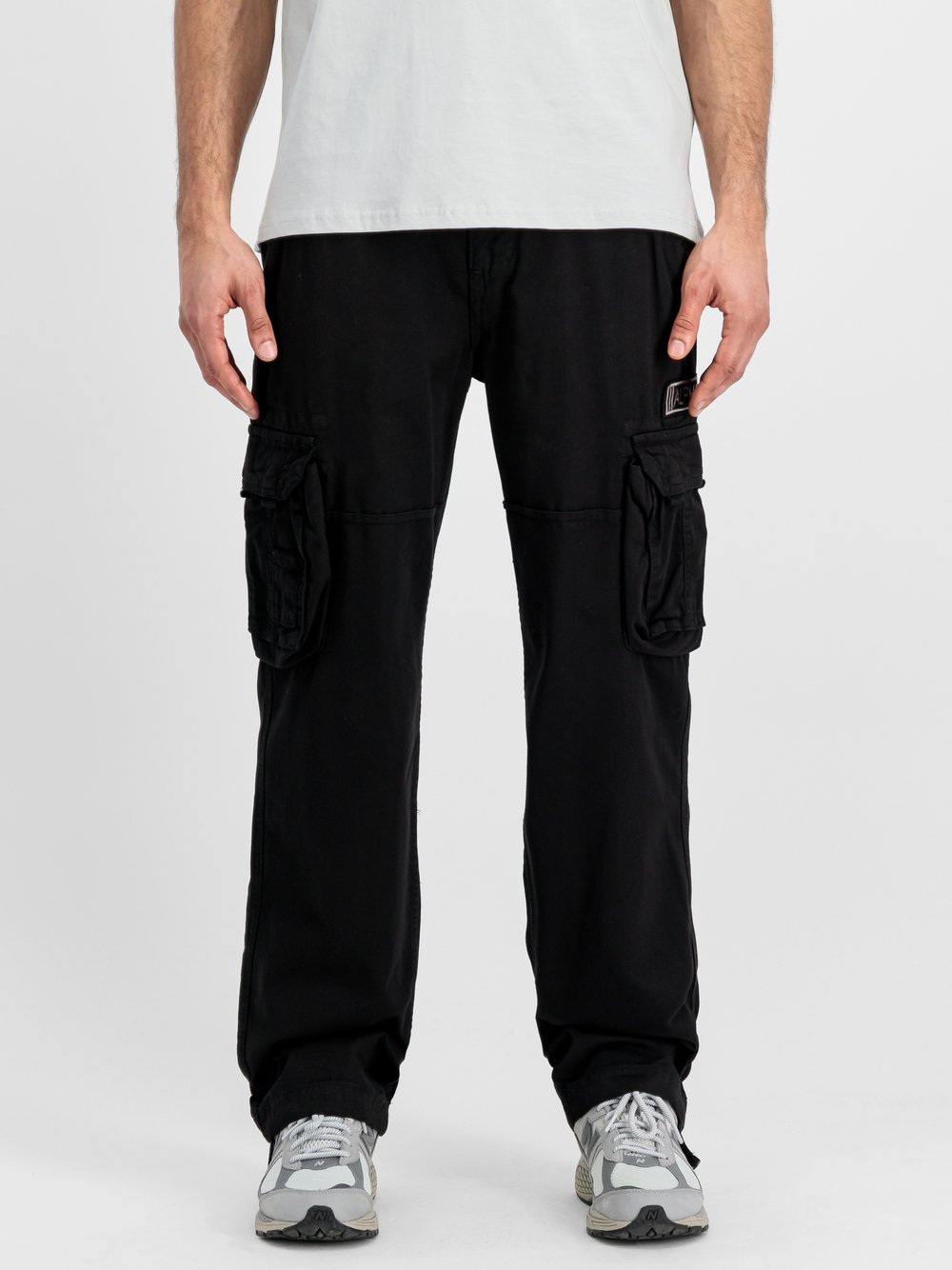 Thumbnail - Alpha Industries Hose Herren Baumwolle schwarz, 38