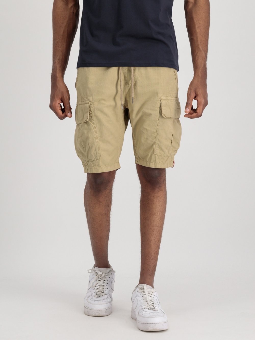 Alpha Industries Kurze Hose Herren Baumwolle beige, L