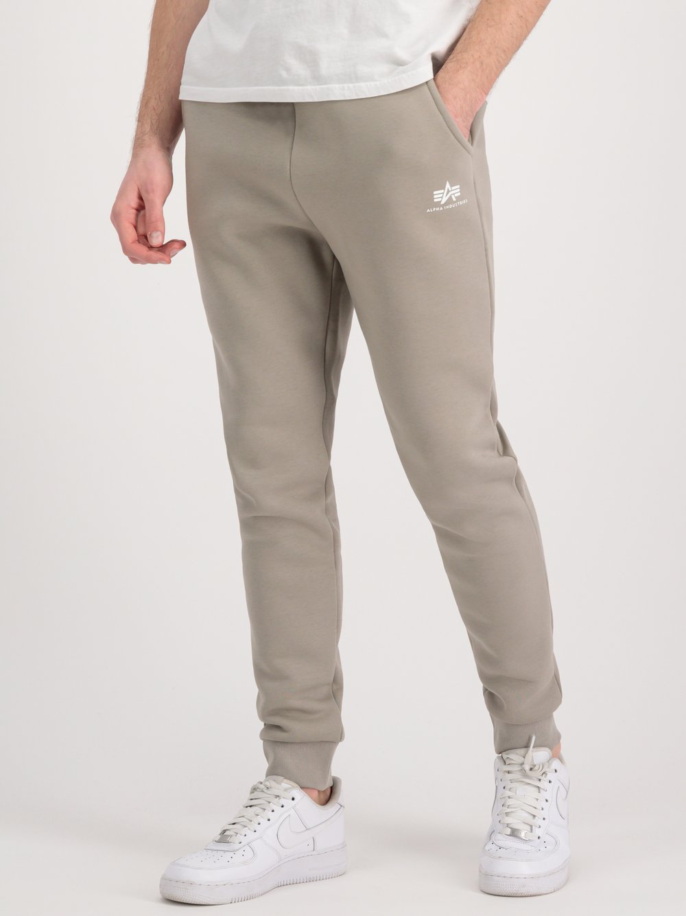 Alpha Industries Jogginghose Herren beige, L