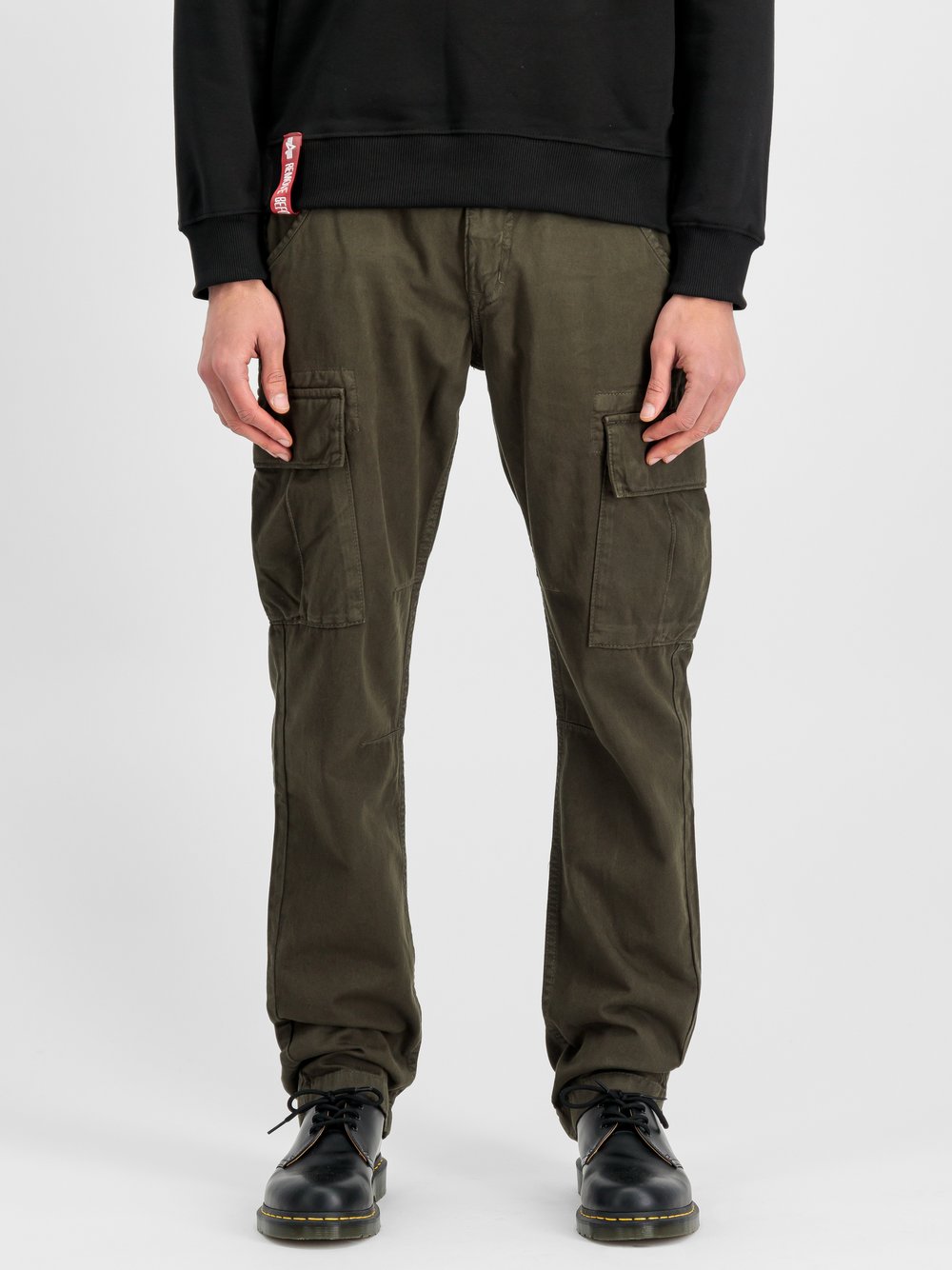 Alpha Industries Hose Herren Baumwolle grün, 31