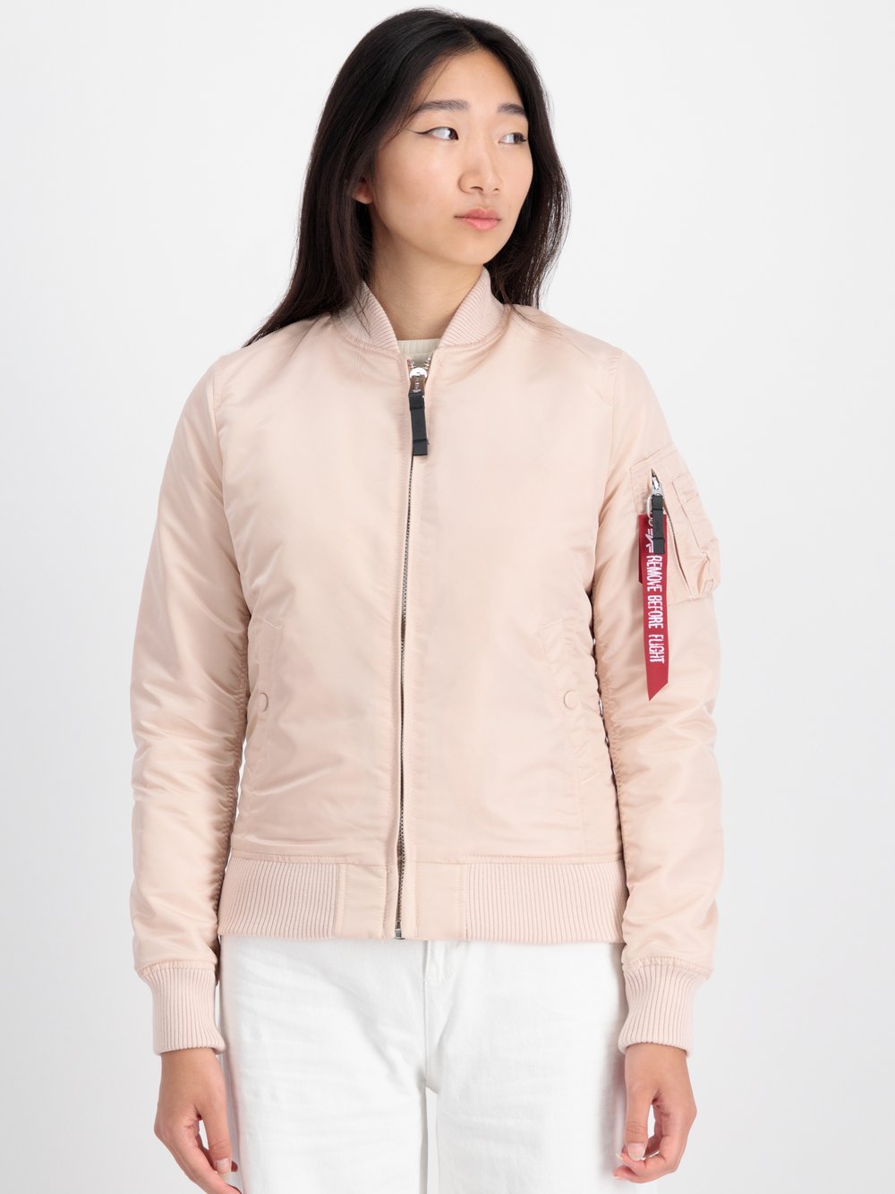 Alpha Industries Bomberjacke Damen Polyamid mehrfarbig, L