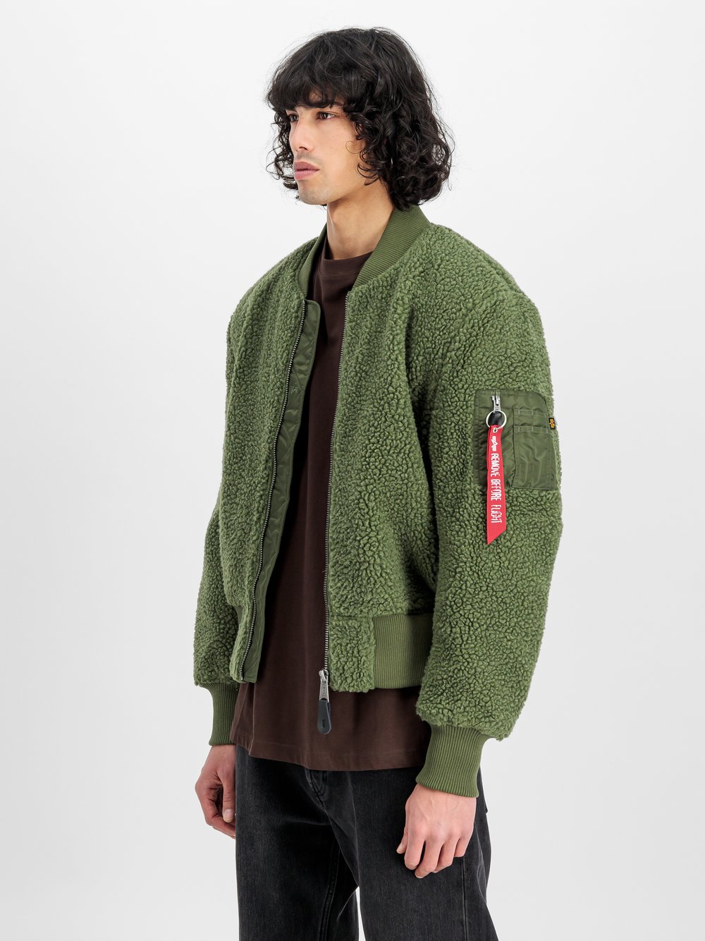 Alpha Industries Bomberjacke Herren grün, M