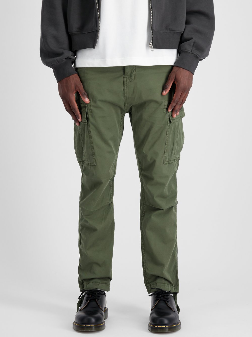 Alpha Industries Hose Herren Baumwolle grün, 29