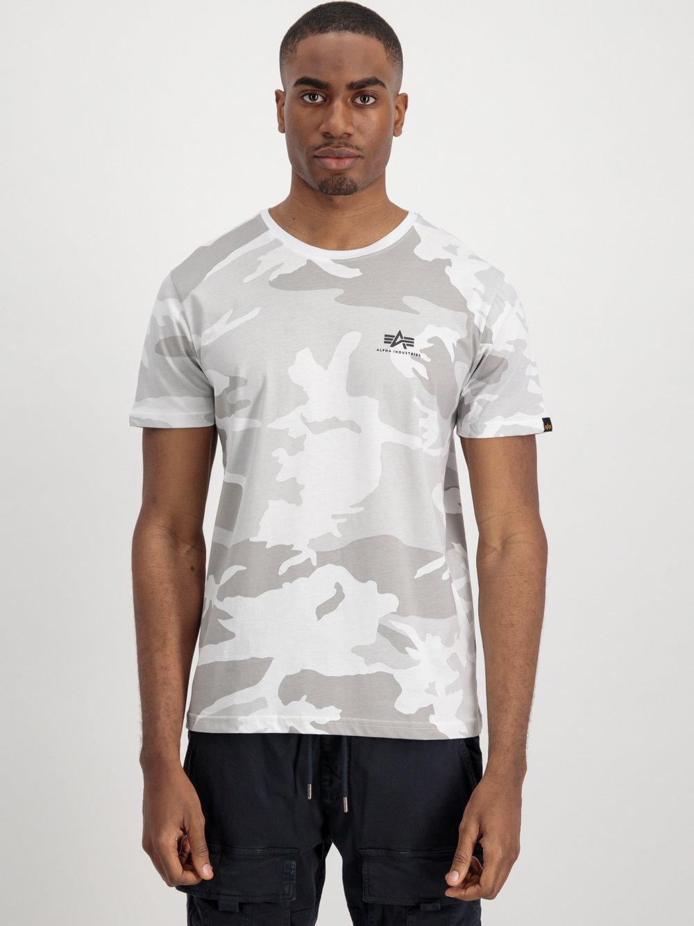 Alpha Industries T-Shirt Herren Baumwolle mehrfarbig gemustert, XXXL