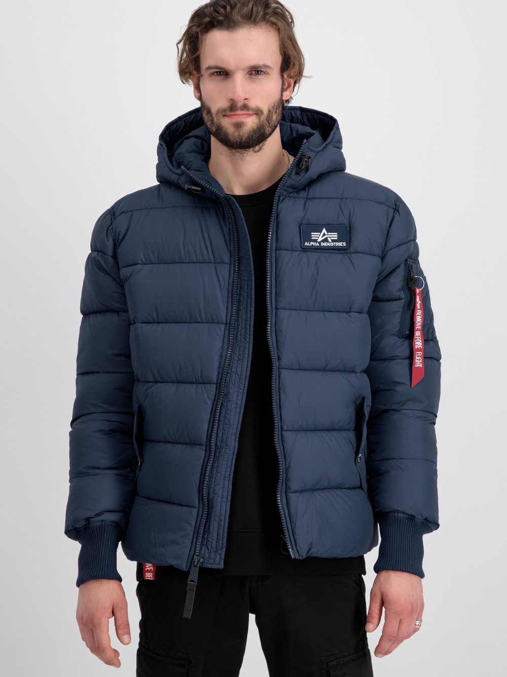 Alpha Industries Winterjacke Herren blau, XXL