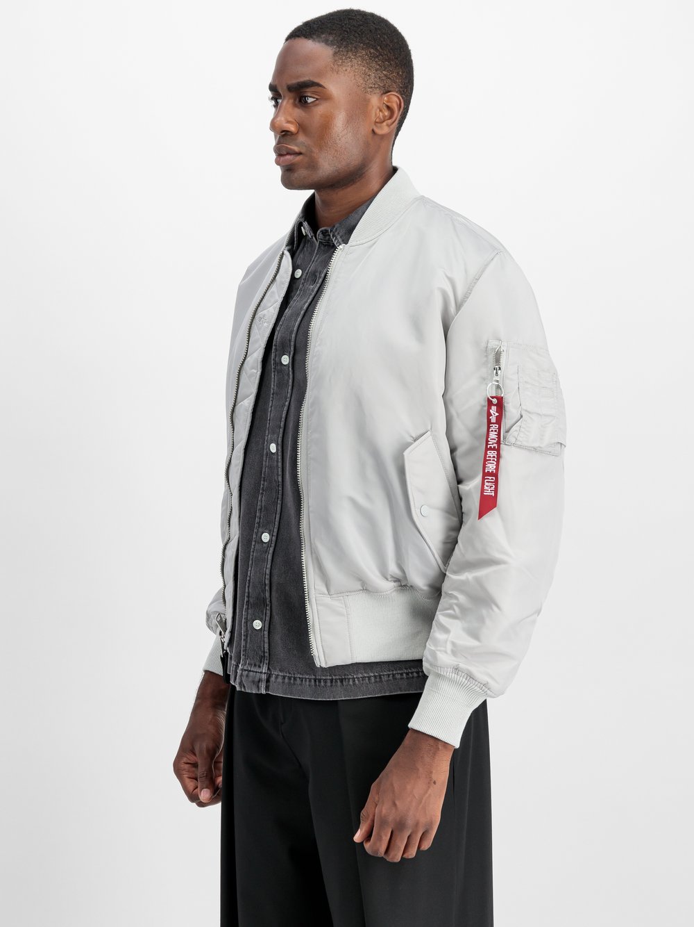 Alpha Industries Bomberjacke Herren blau, XL