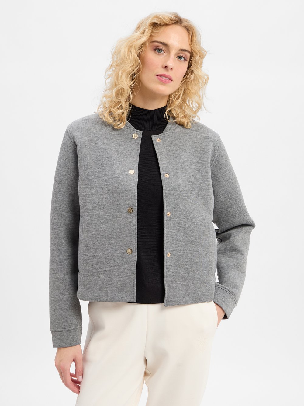 JOOP! Blouson Damen Viskose grau, 40