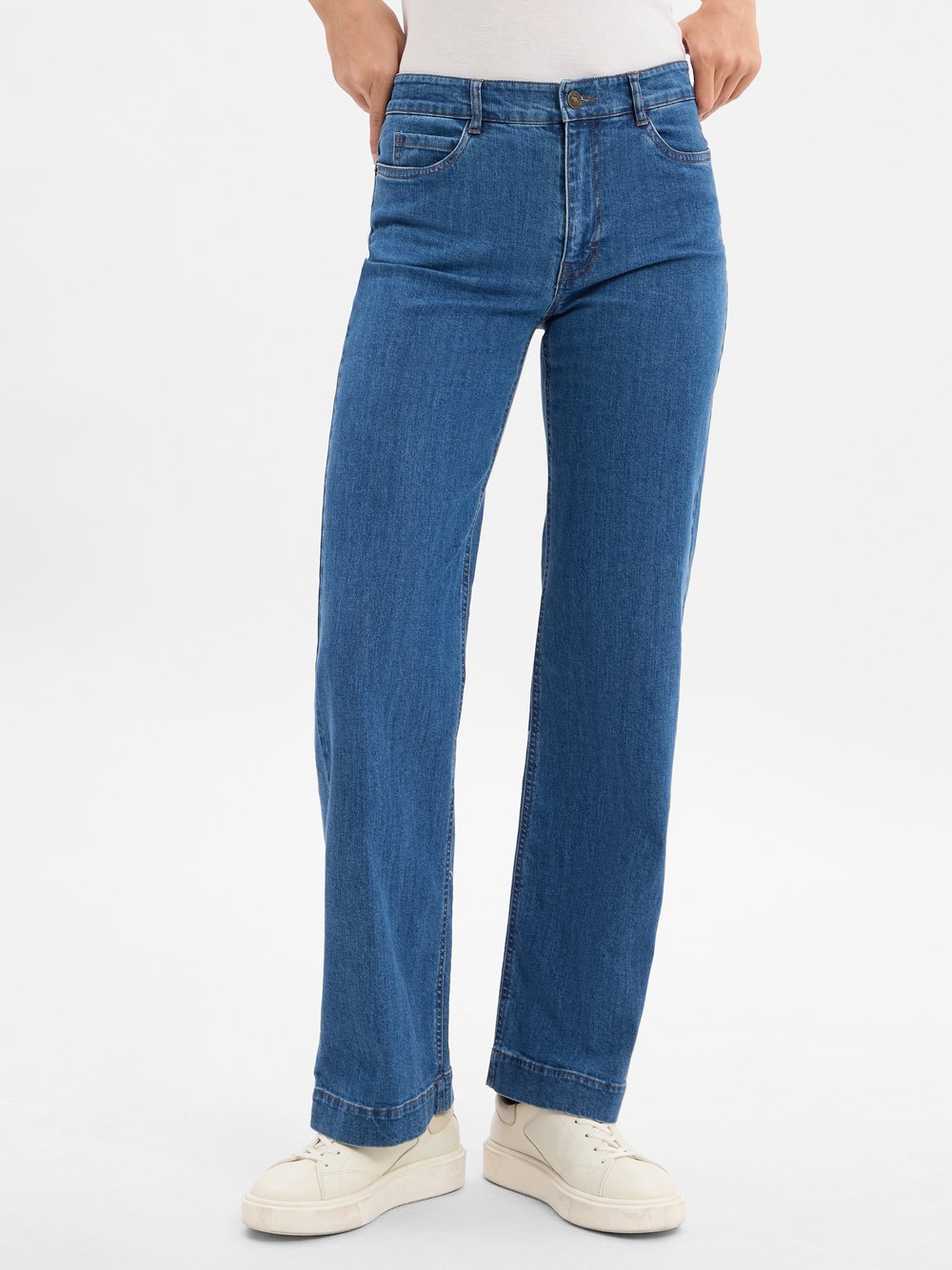 Marie Lund Jeans Damen Baumwolle blau, 38