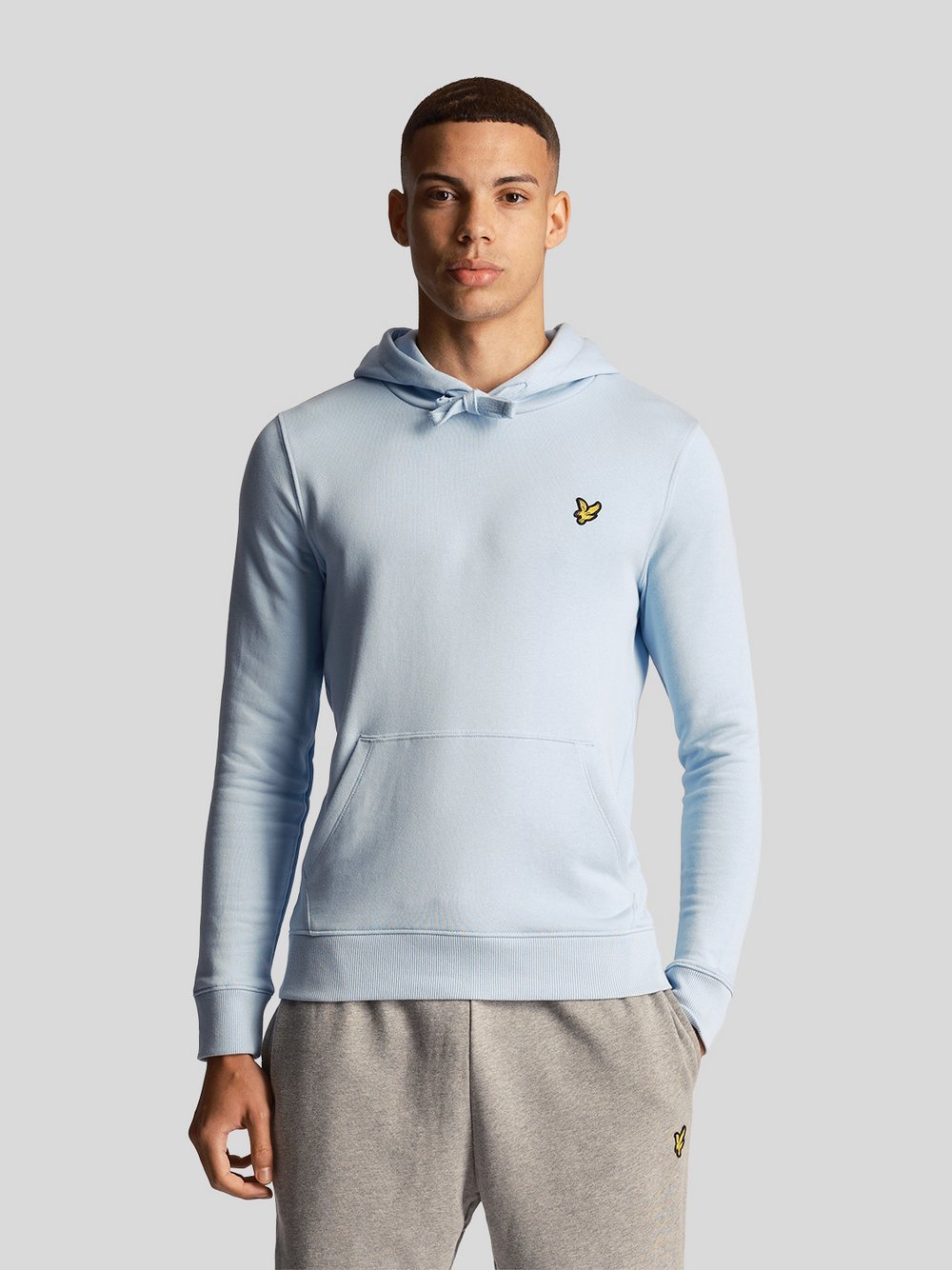 Lyle & Scott Kapuzenpullover Herren Baumwolle blau, L