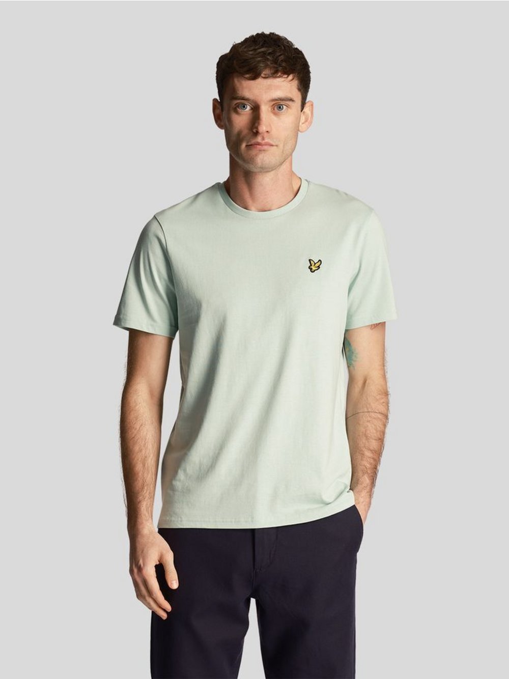 Lyle & Scott T-shirt Herren Baumwolle grün, M