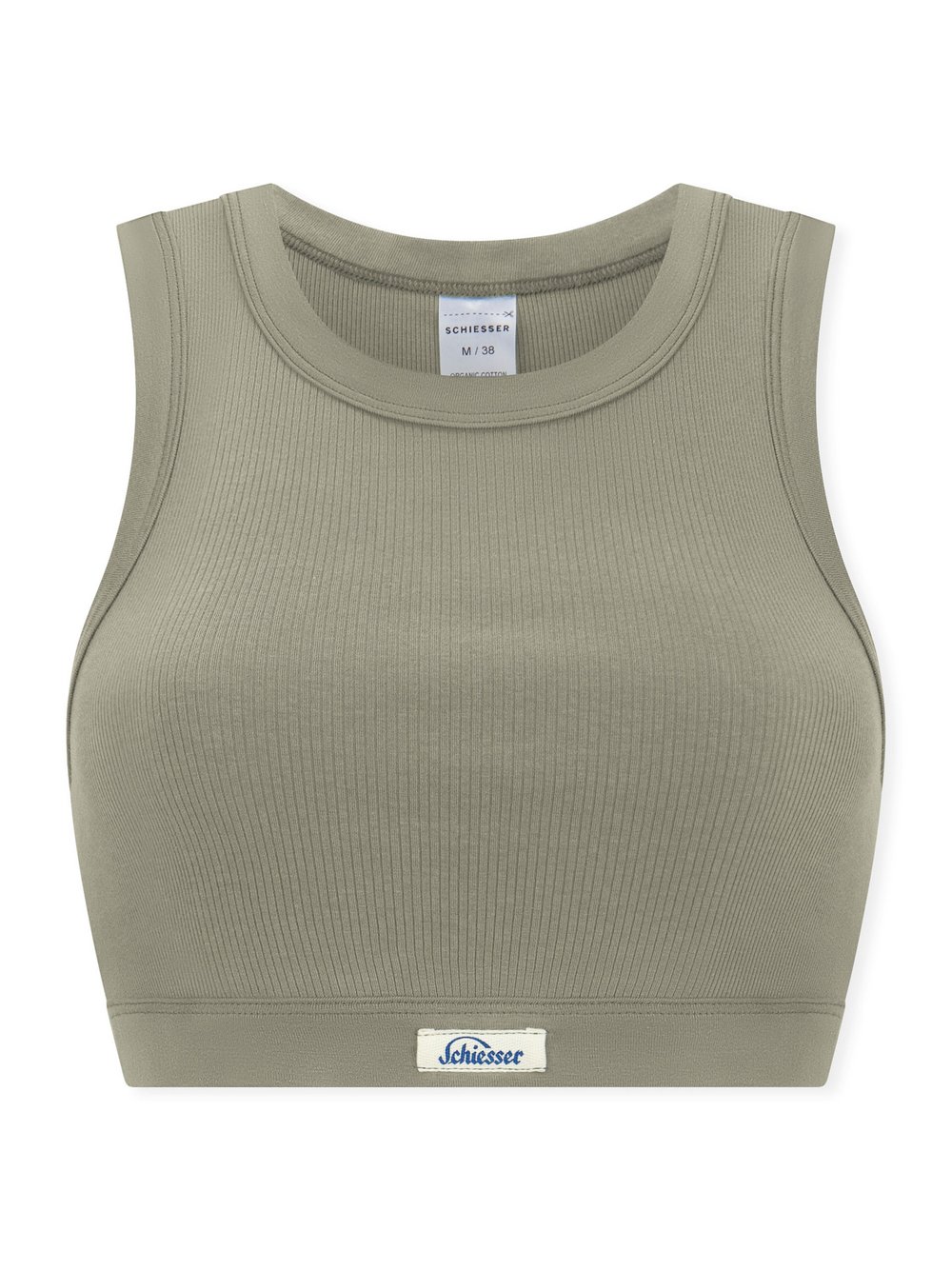 Schiesser Bustier  Damen Jersey grau, 46