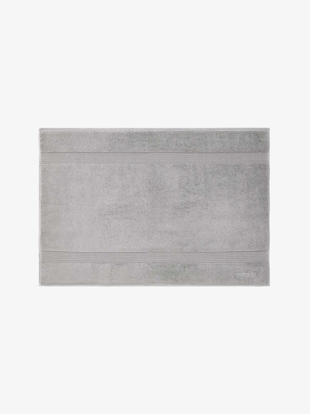 HUGO BOSS home Badematte Damen Baumwolle grau, 60x90cm