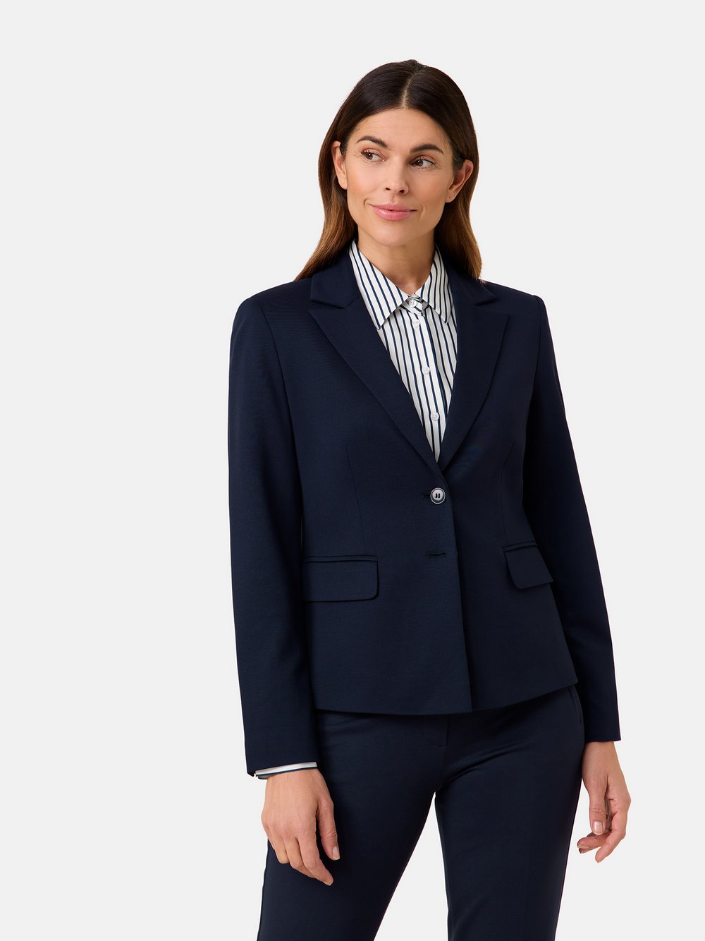 Gerry Weber Blazer Damen Viskose blau, 48