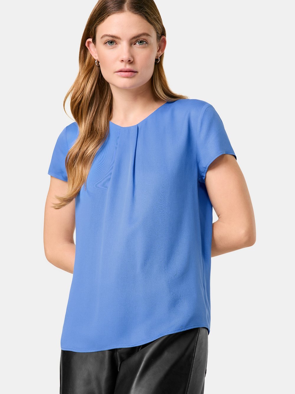 Taifun Blusenshirt Damen Viskose blau, 46