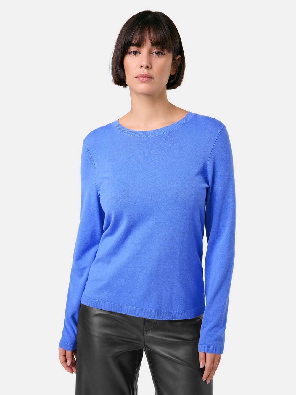 Taifun Pullover Damen Viskose blau, 44