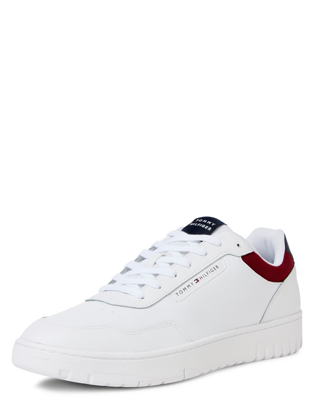 Tommy Hilfiger Sneaker mit Leder-Anteil Herren mehrfarbig, 45