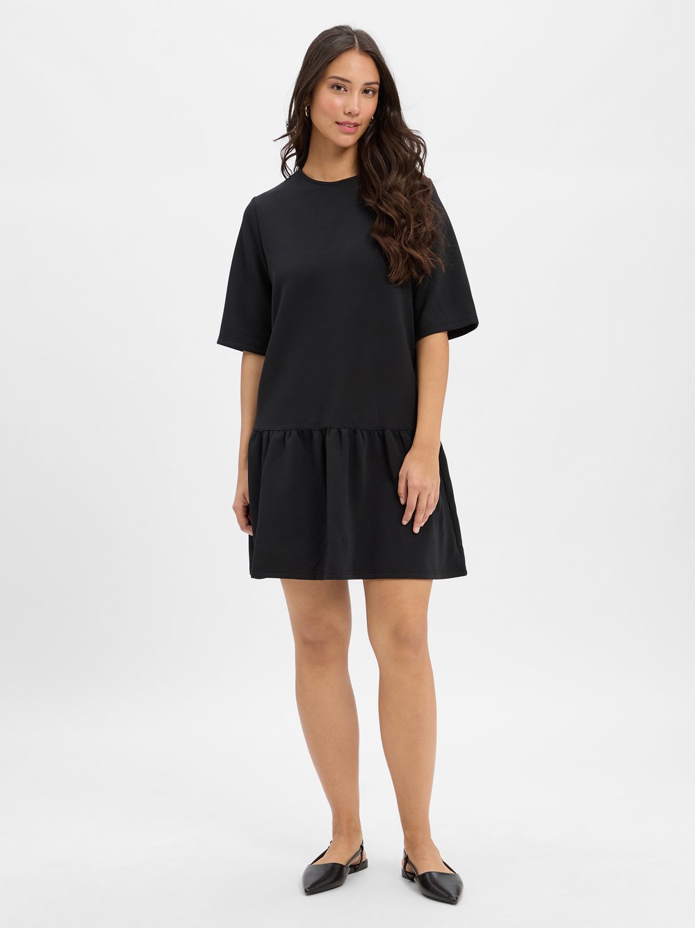 Noisy May Jerseykleid Damen schwarz, M