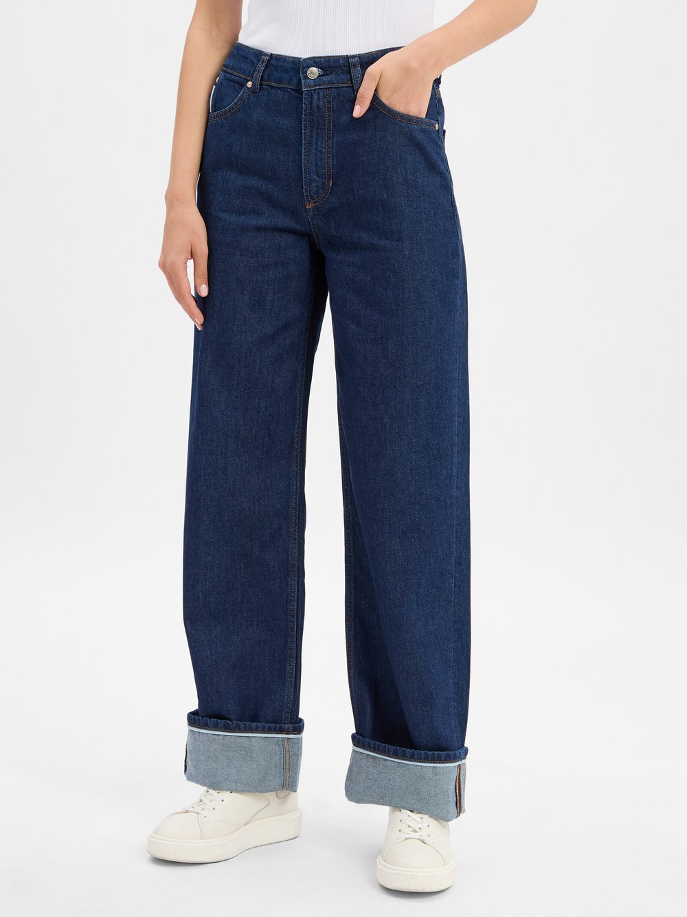 Marc O'Polo Denim Jeans Damen Baumwolle blau, 29-32