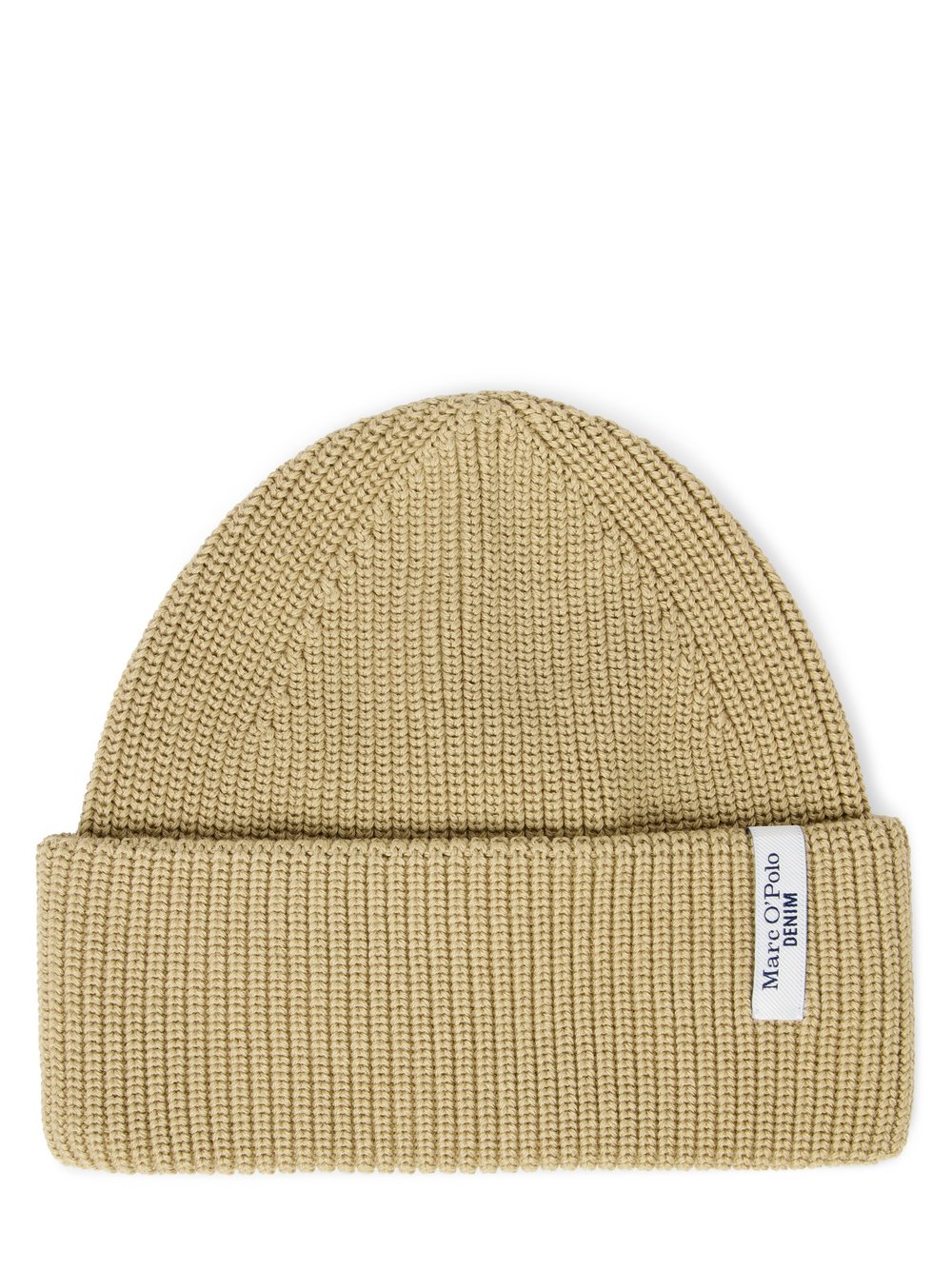 Marc O'Polo Denim Mütze Damen Baumwolle grün, ONE SIZE