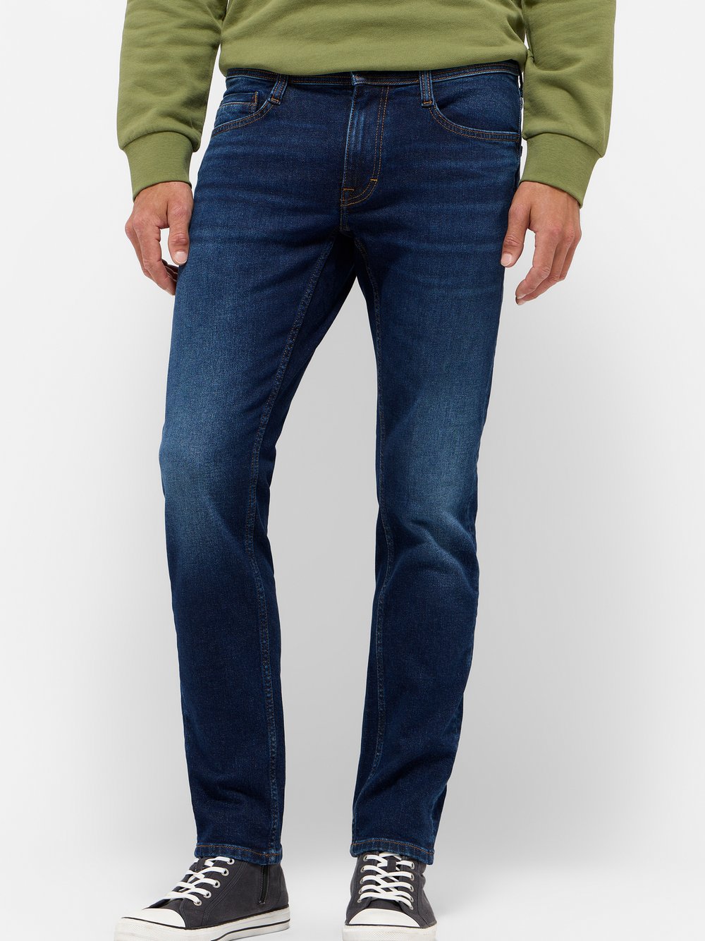 Mustang Jeans Herren Baumwolle blau, 32-32