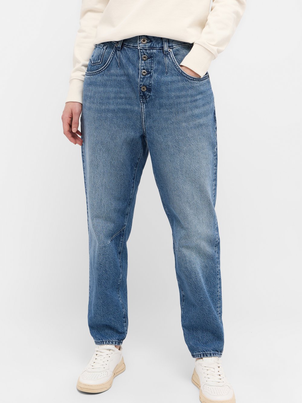 Mustang Jeans Damen Baumwolle blau, 28-34