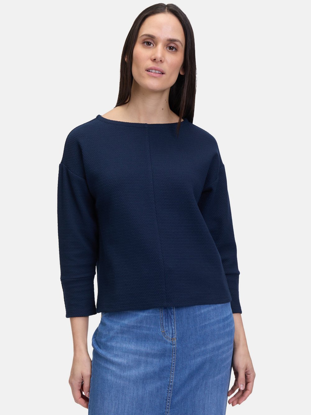 Betty Barclay Sweatshirt Damen Baumwolle blau, 36