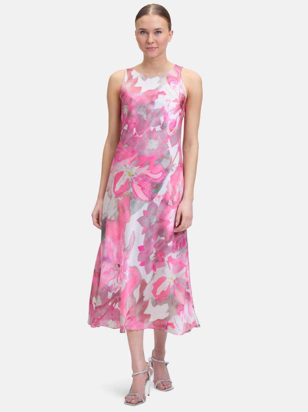 Vera Mont Cocktailkleid Damen rosa bedruckt, 38
