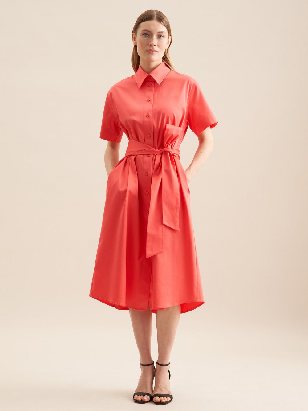 Thumbnail - Seidensticker Kleid Damen Baumwolle rosa, 34