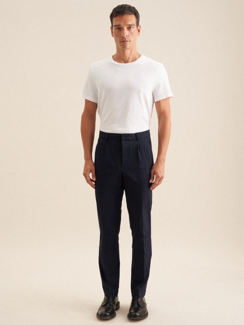 Seidensticker Chino Herren Baumwolle blau, 50