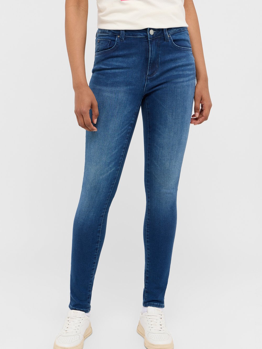 Mustang Jeans Damen Baumwolle blau, 26-30