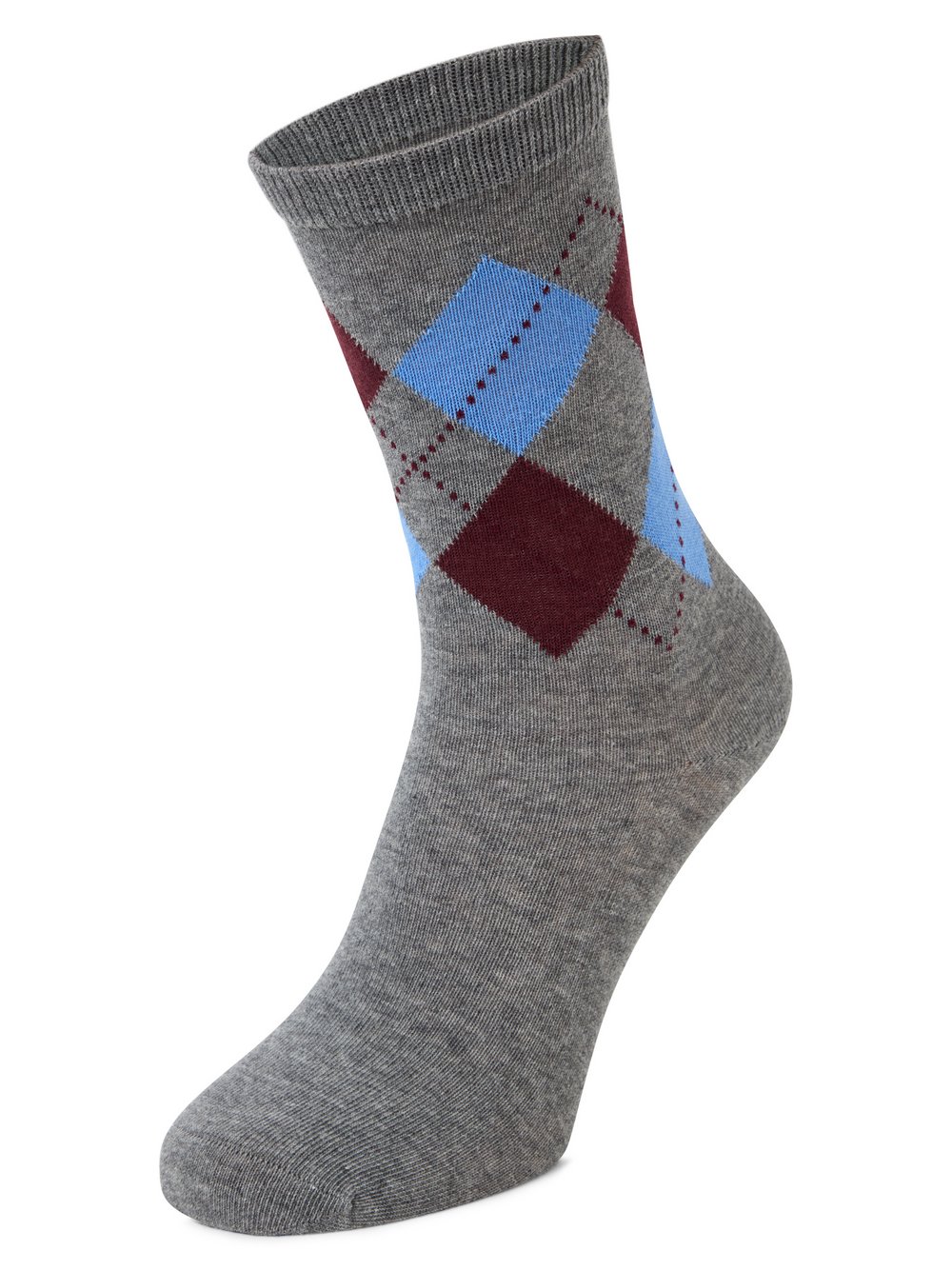 Gant Socken Damen Baumwolle grau gemustert, 39-41