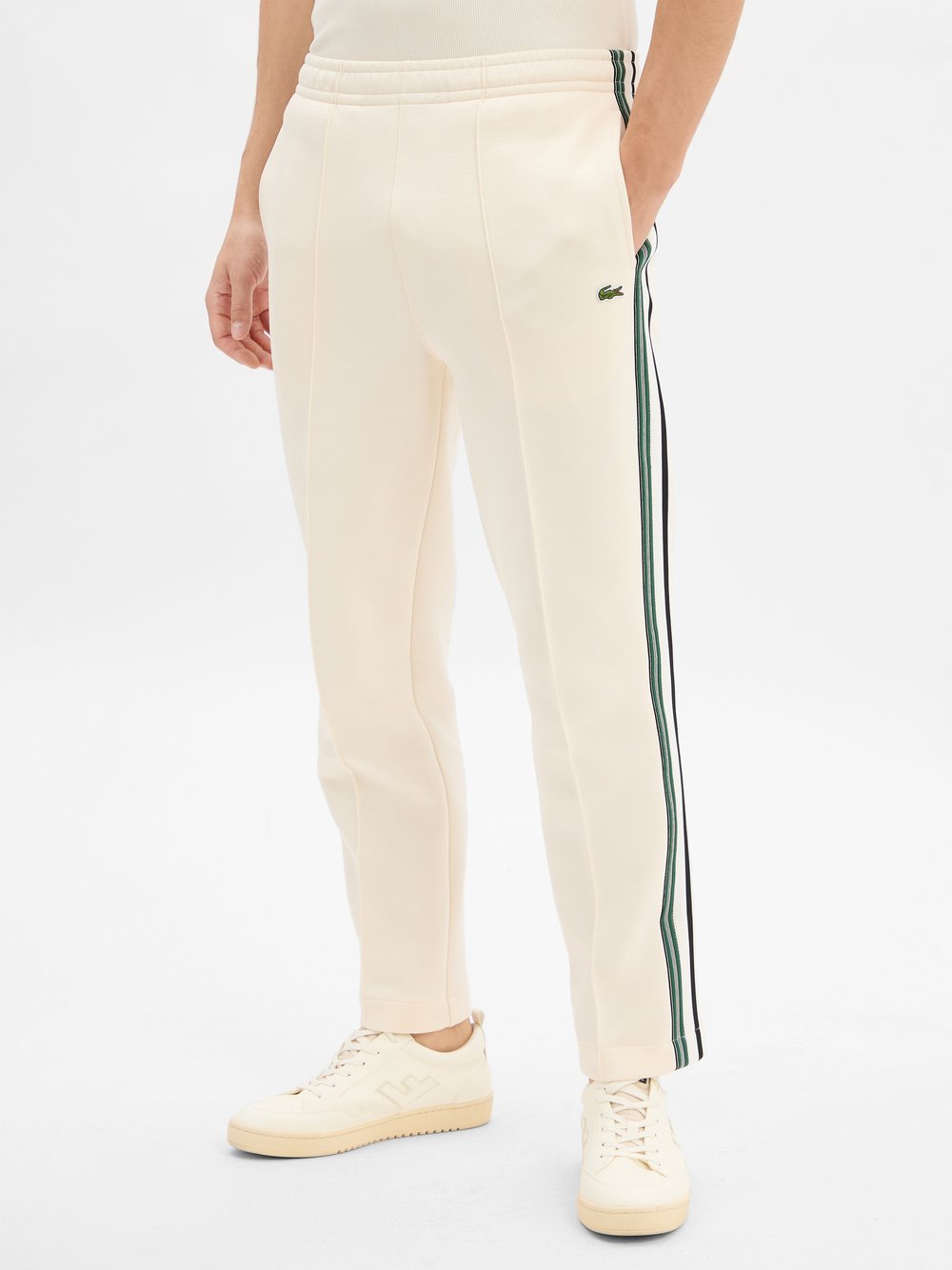 Lacoste Sweathose Herren Baumwolle weiß, 7
