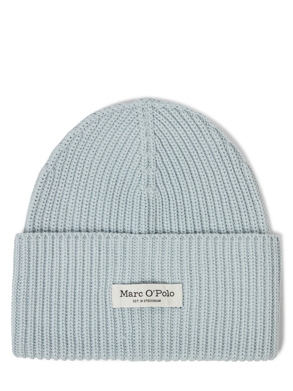Marc O'Polo Mütze Damen Baumwolle blau, ONE SIZE