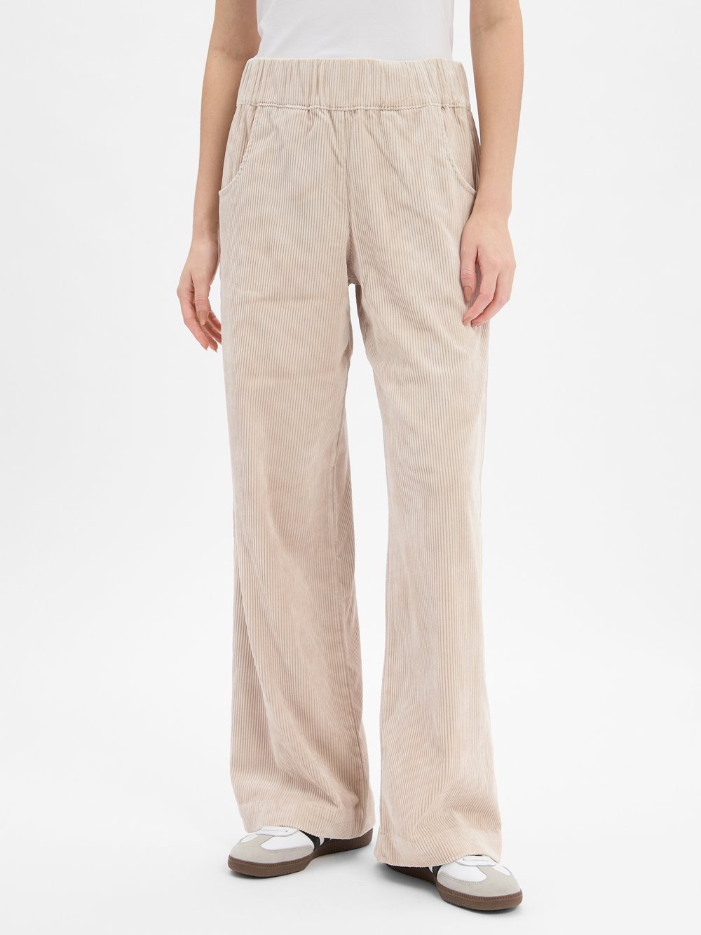 Marie Lund Stoffhose Damen beige, 38