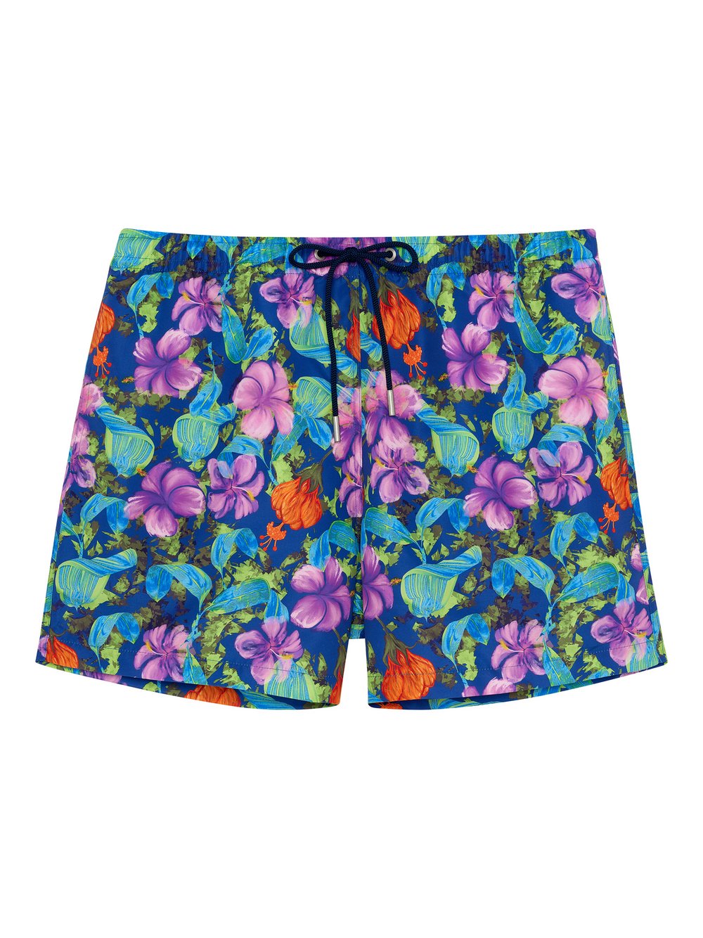 HOM Badeshorts  Herren blau gemustert, XL