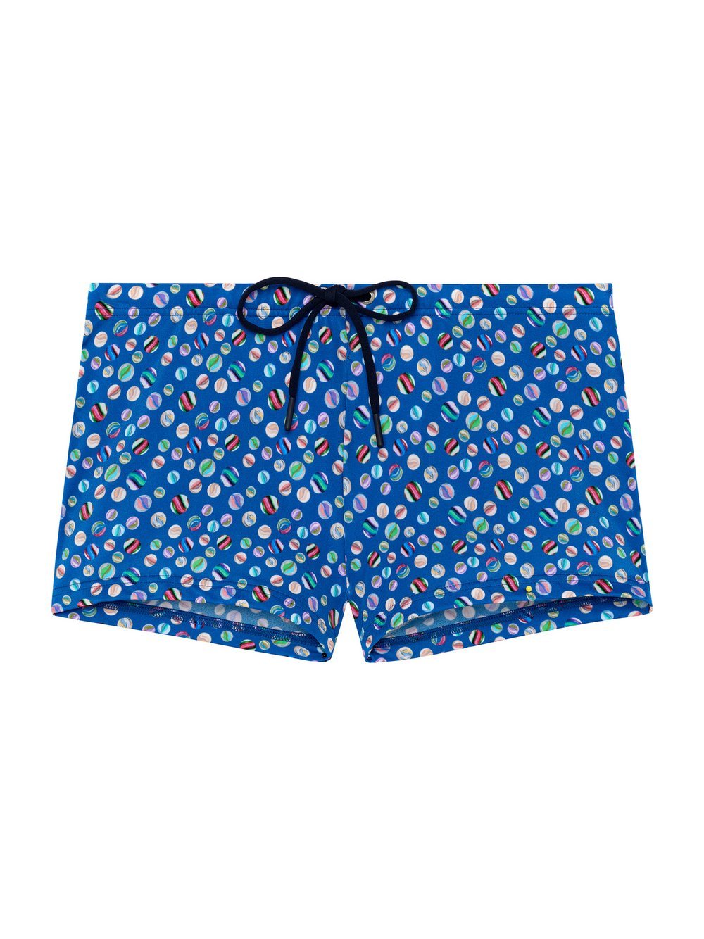 HOM Badehose  Herren blau bedruckt, M