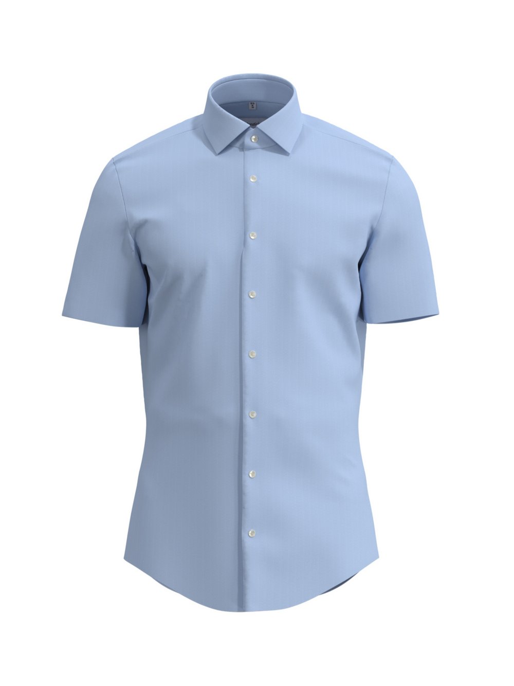 Thumbnail - Seidensticker Performance-Hemd Herren Slim Fit Baumwolle blau, 40